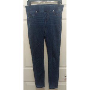 Women's Liverpool The Skinny Stretchy Comfortable Blue Pullon Jegging Pants Sz 6